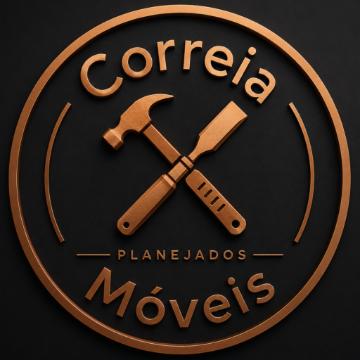 Logo Correia Móveis Planejados